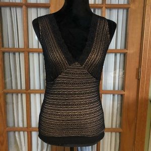 White House/Black Market Lace Tank